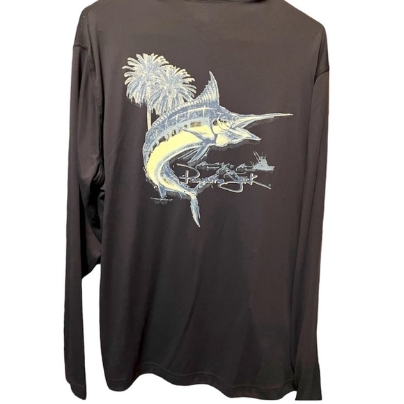 Panama Jack Long Sleeve Polyester Fishing Sun Boating Beach Shirt - Picture 1 of 6